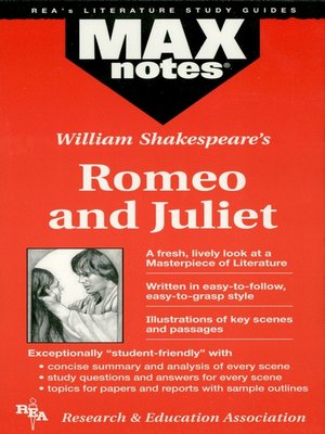 cover image of Romeo and Juliet: MAXNotes Literature Guide